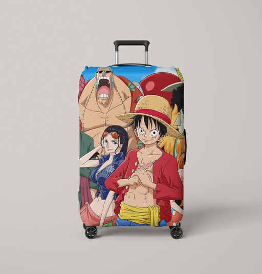 squad one piece pirates Luggage Covers | Suitcase