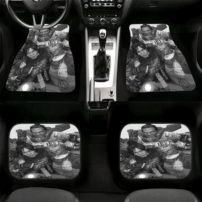 selfie character of apex legends Car floor mats Universal fit