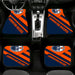 shadow edmonton oilers orange blue Car floor mats Universal fit