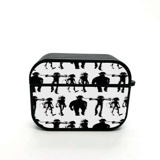 silhouette member of gorillaz airpods case