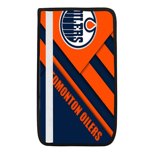 shadow edmonton oilers orange blue Car seat belt cover