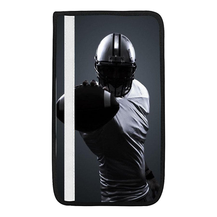 shadow football player Car seat belt cover