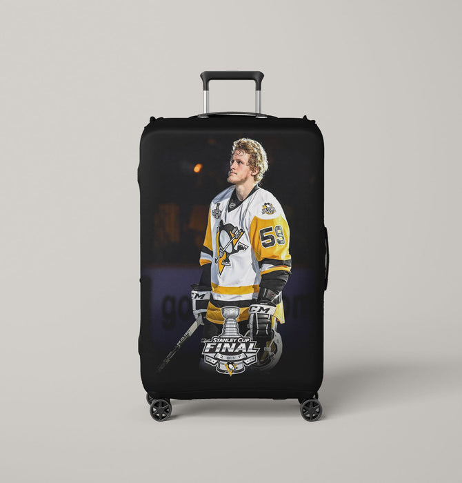 stainley cup final player Luggage Covers | Suitcase