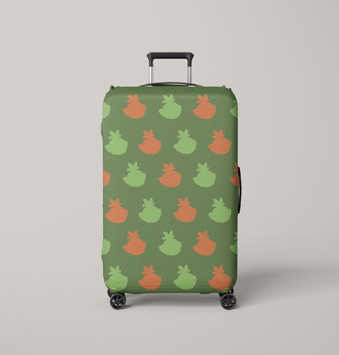 silhouette pokemon shield Luggage Cover | suitcase