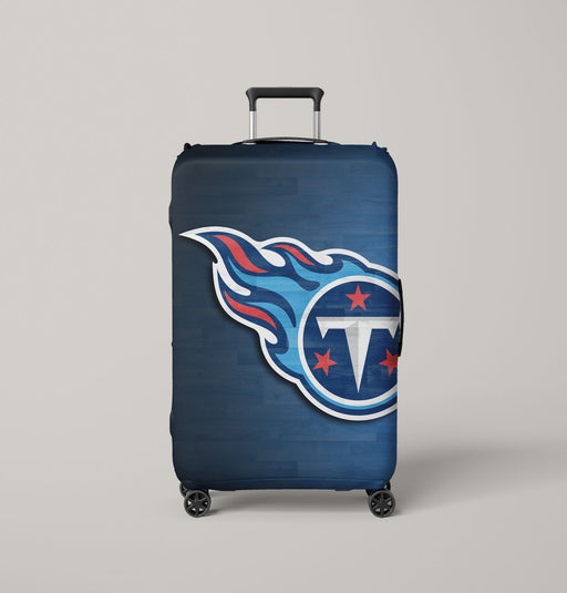 shadow of blue tennessee titans Luggage Covers | Suitcase