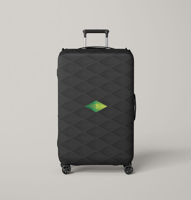 simple dark theme the sims Luggage Cover | suitcase