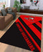 shape tampa bay buccaneers Living room carpet rugs