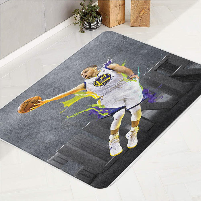 stephen curry golden state warriors nba bath rugs