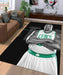 shaquille oneal celtics legend big body Living room carpet rugs