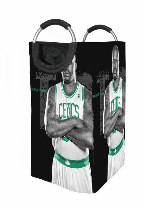 shaquille oneal celtics legend big body Laundry Hamper | Laundry Basket