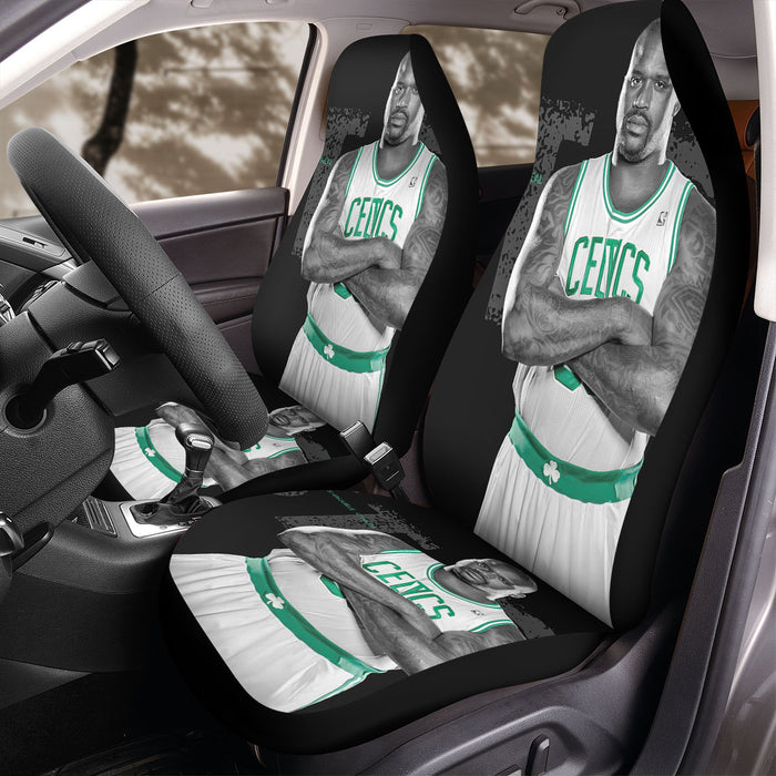 shaquille oneal celtics legend big body Car Seat Covers