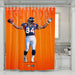 sharpe nfl player enjoy shower curtains