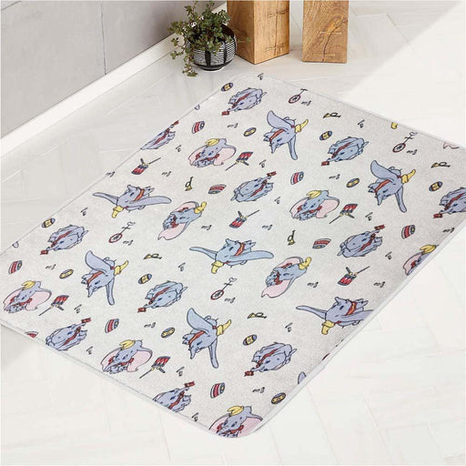 sircuss dumbo drawing pen bath rugs