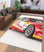 shell v power brand racing car Living room carpet rugs