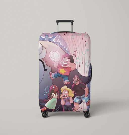 steven with diamond steven universe Luggage Covers | Suitcase