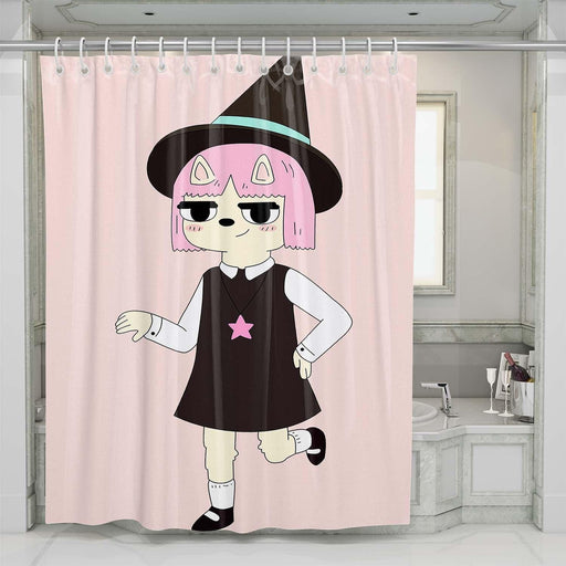 susie summer camp island shower curtains