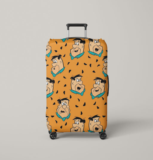 sitcom fred the flintstones Luggage Cover | suitcase