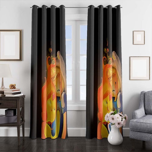 sweet adventure time window curtains