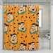 sitcom fred the flintstones shower curtains