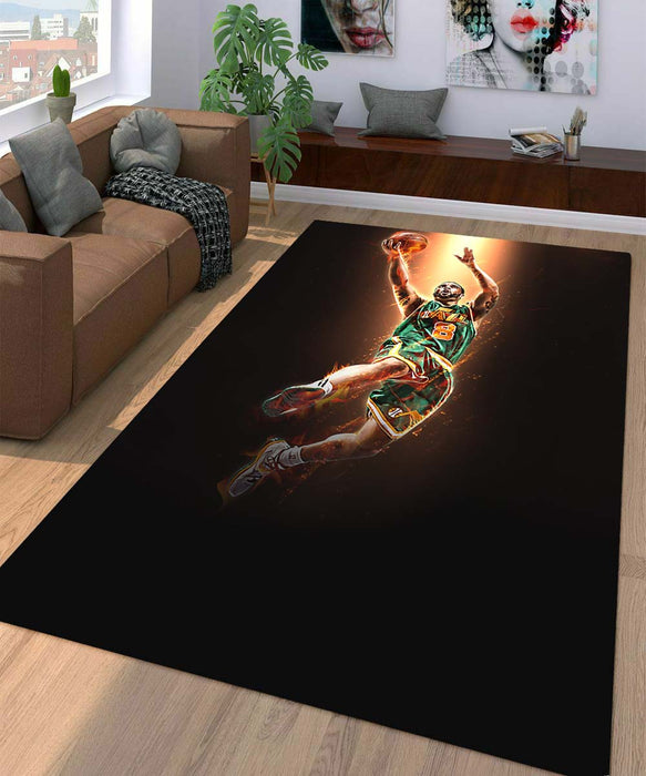 shine of best player nba Living room carpet rugs