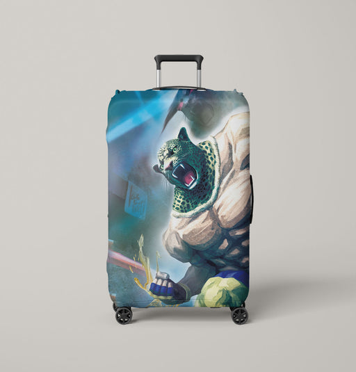 street fighter x tekken king Luggage Covers | Suitcase