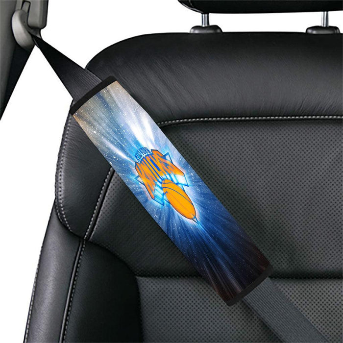 shining bright new york knicks logo Car seat belt cover - Grovycase