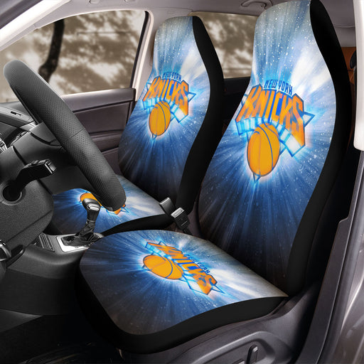 shining bright new york knicks logo Car Seat Covers