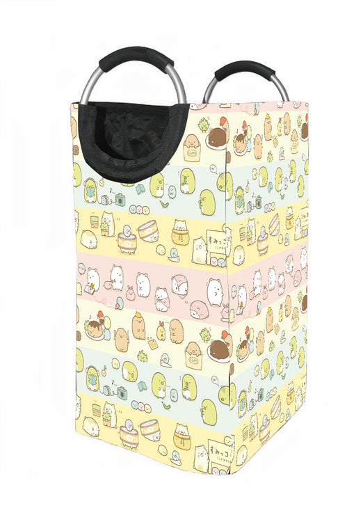 sweet pastel dog Laundry Hamper | Laundry Basket