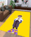 shinji from neon genesis evangelion Living room carpet rugs