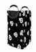 skull pattern cute monochrome Laundry Hamper | Laundry Basket