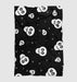 skull pattern cute monochrome Ultra soft fleece blanket