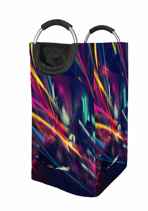 slow light leak dark colorful Laundry Hamper | Laundry Basket