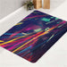 slow light leak dark colorful bath rugs