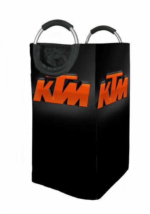 shot light of ktm racing Laundry Hamper | Laundry Basket