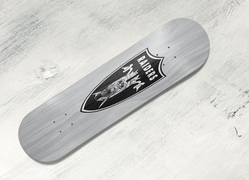 sick logo of raiders nfl Skateboard decks