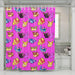 small monster of pokemon shower curtains