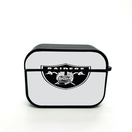 sick logo of raiders nfl airpod case