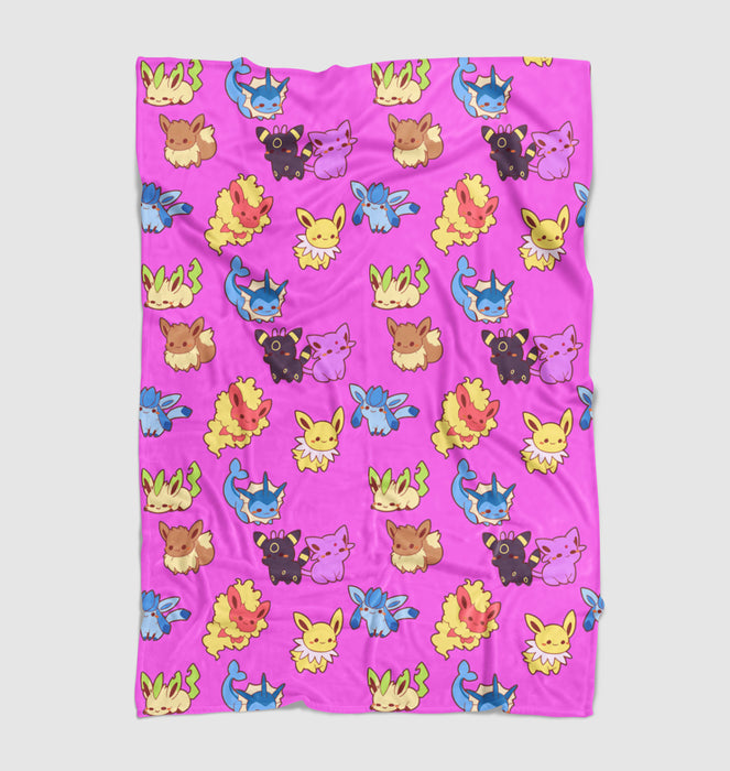 small monster of pokemon Ultra soft fleece blanket