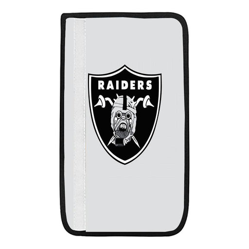 sick logo of raiders nfl Car seat belt cover