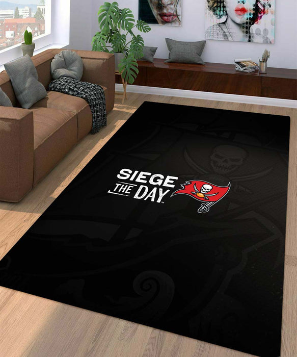 siege the day tampa bay buccaneers Living room carpet rugs