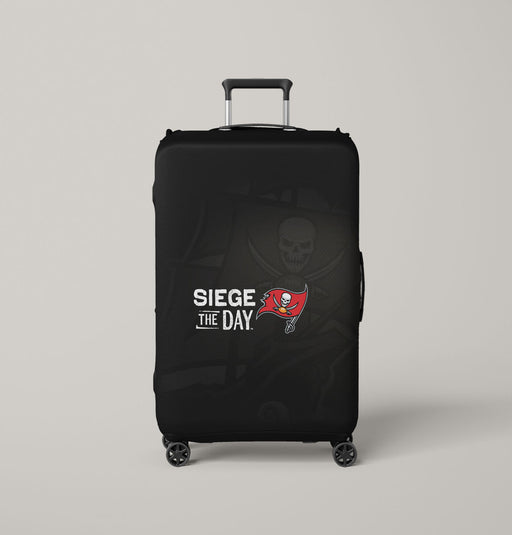 siege the day tampa bay buccaneers Luggage Covers | Suitcase