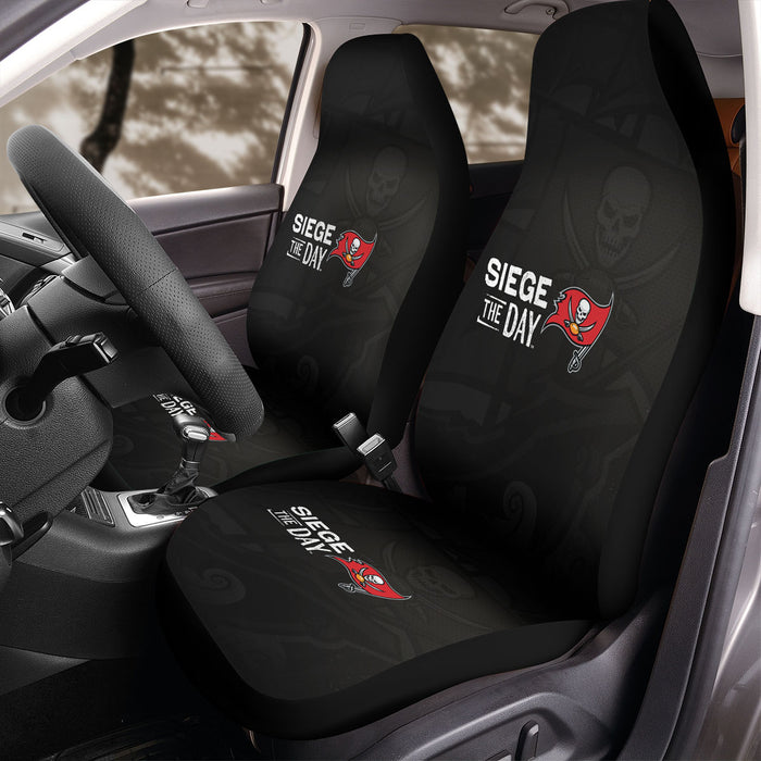 siege the day tampa bay buccaneers Car Seat Covers