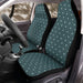 small white love pattern Car Seat Covers