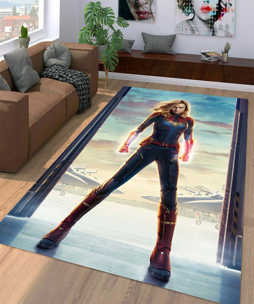 teaser captain marvel 2019 Living room carpet rugs