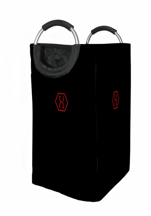 sign logo of altered carbon red Laundry Hamper | Laundry Basket