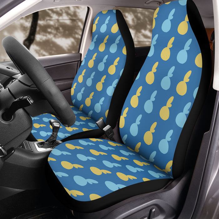 sobble silhoutte species Car Seat Covers