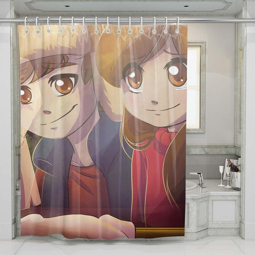 teen gravity falls shower curtains