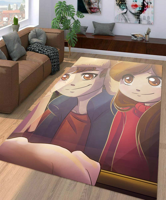 teen gravity falls Living room carpet rugs