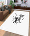 silhouette and shadow disenchantment Living room carpet rugs