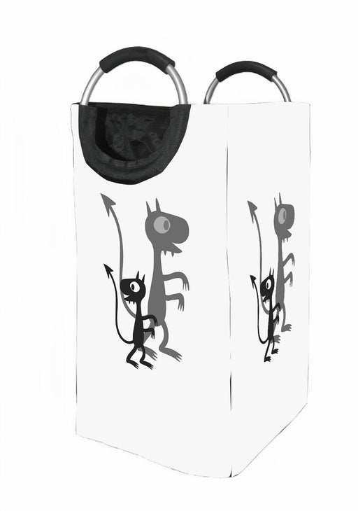 silhouette and shadow disenchantment Laundry Hamper | Laundry Basket